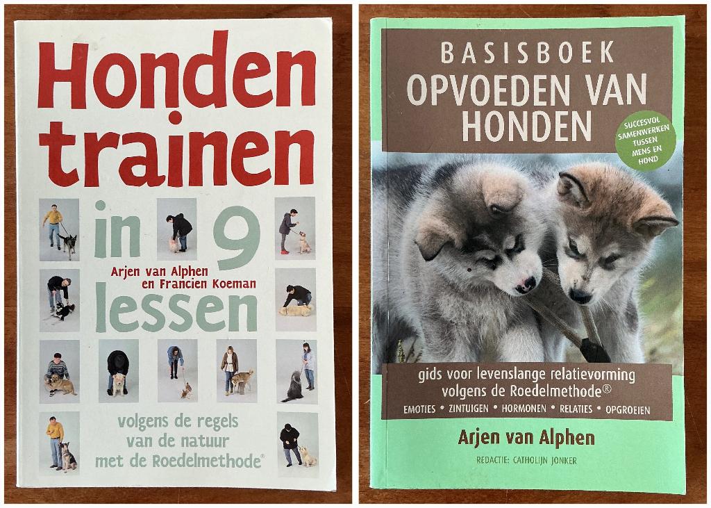 Honden trainen in 9 lessen/ Roedelmethode - Arjen van Alphen, Boeken, Ophalen of Verzenden, Gelezen, Honden, Arjen van Alphen