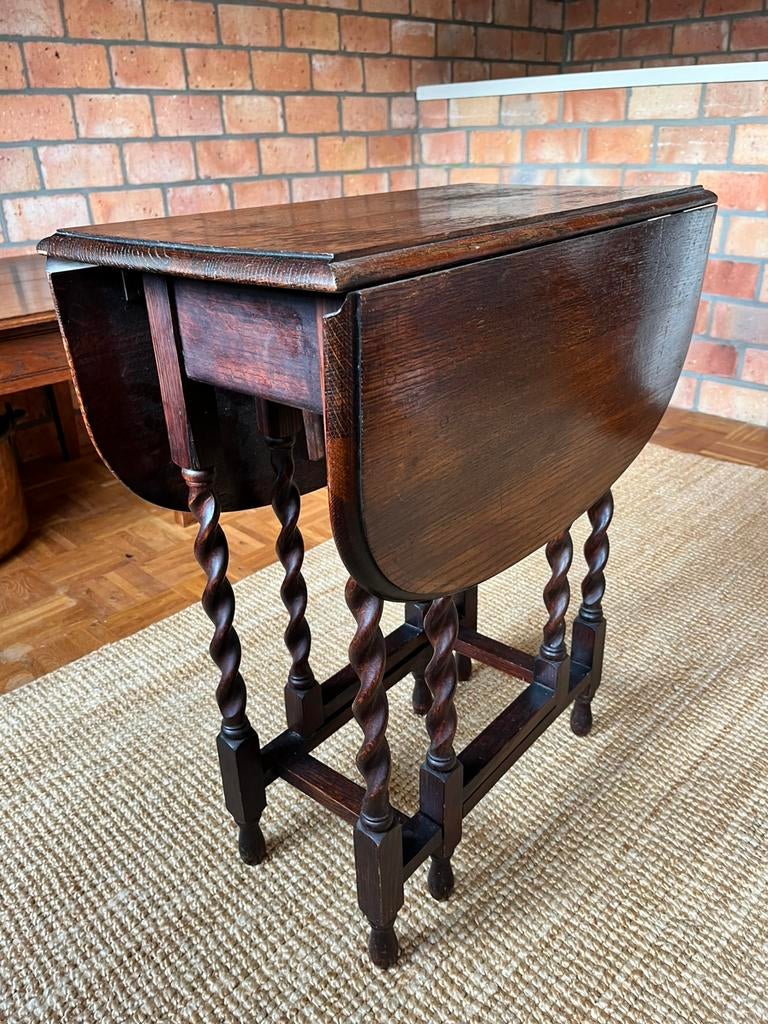 Gateleg tafel eiken, Antiek en Kunst, Antiek | Meubels | Tafels, Ophalen