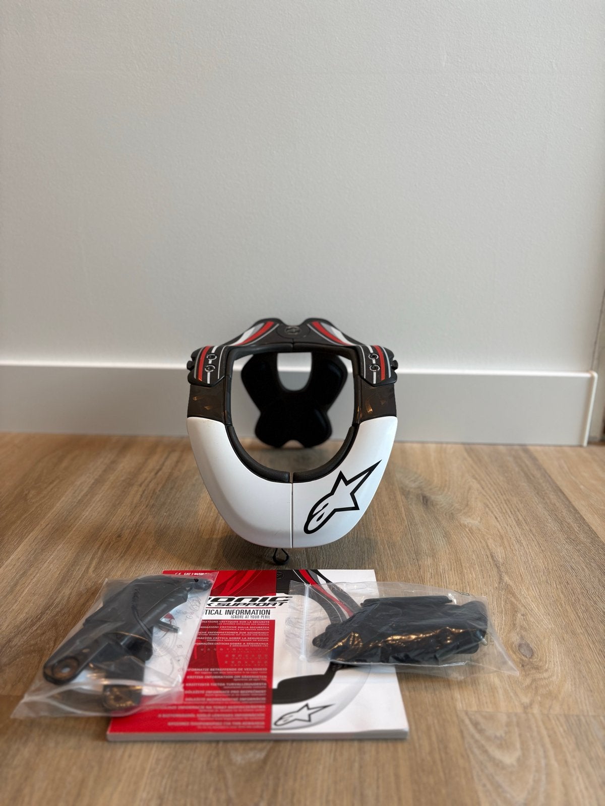 Alpinestar neckbrace, Motoren, Ophalen, Tweedehands, Motorcrosskleding