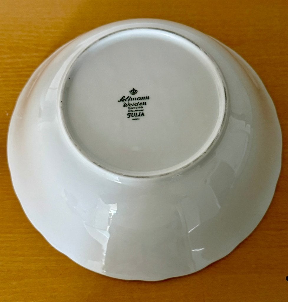 Porseleinen kom (Seltmann Weiden,  Julia - Bavaria), Gebruikt, Overige merken, Vintage, Ophalen of Verzenden