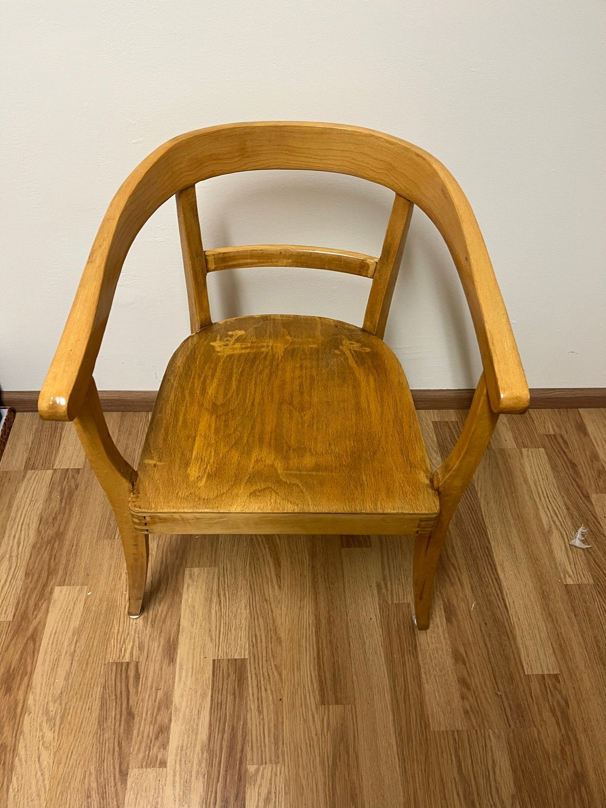 Vintage Luterma houten stoel, Ophalen