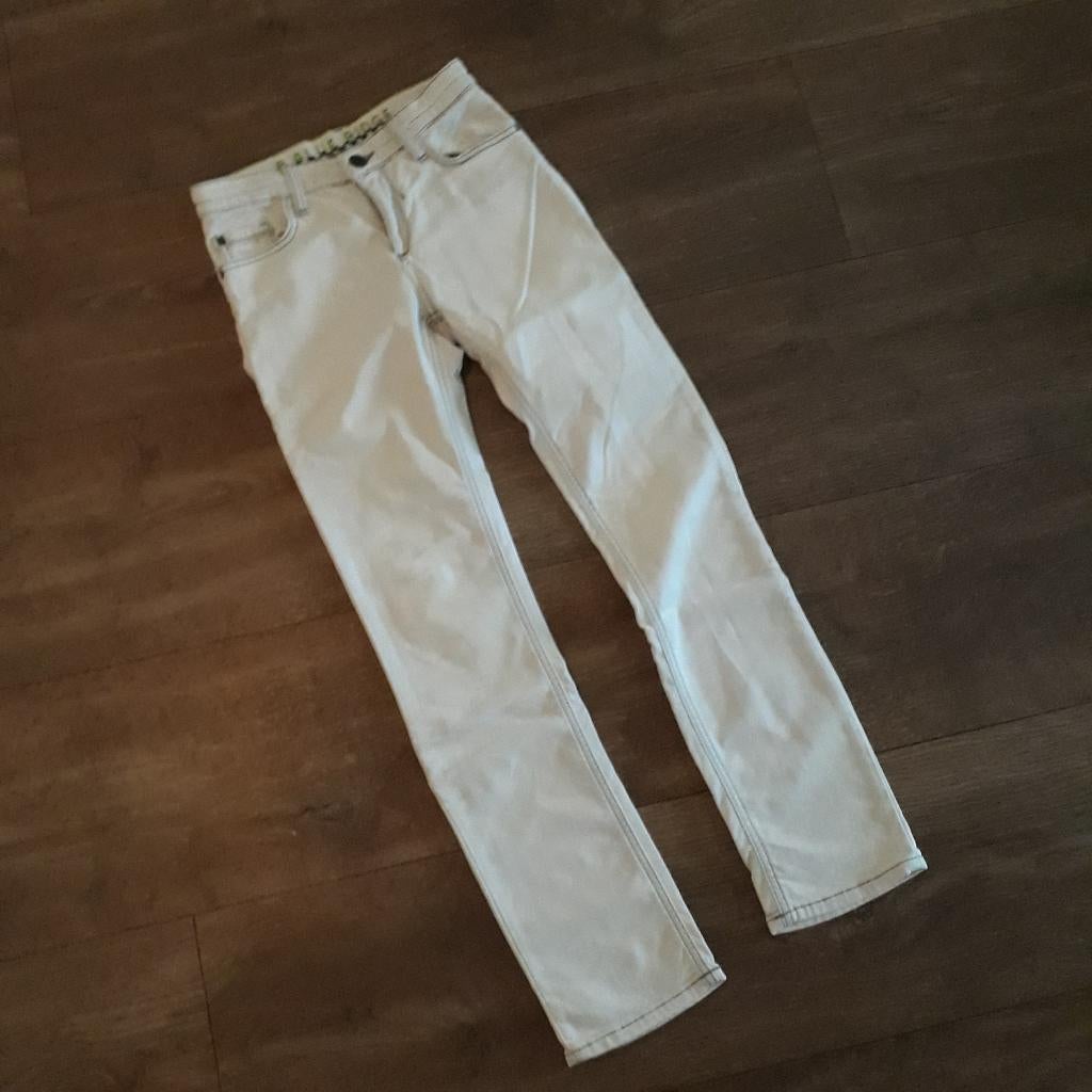 witte spoijkerbroek skinny mt. 152, Broek, Ophalen of Verzenden, Zo goed als nieuw, Blue Ridge