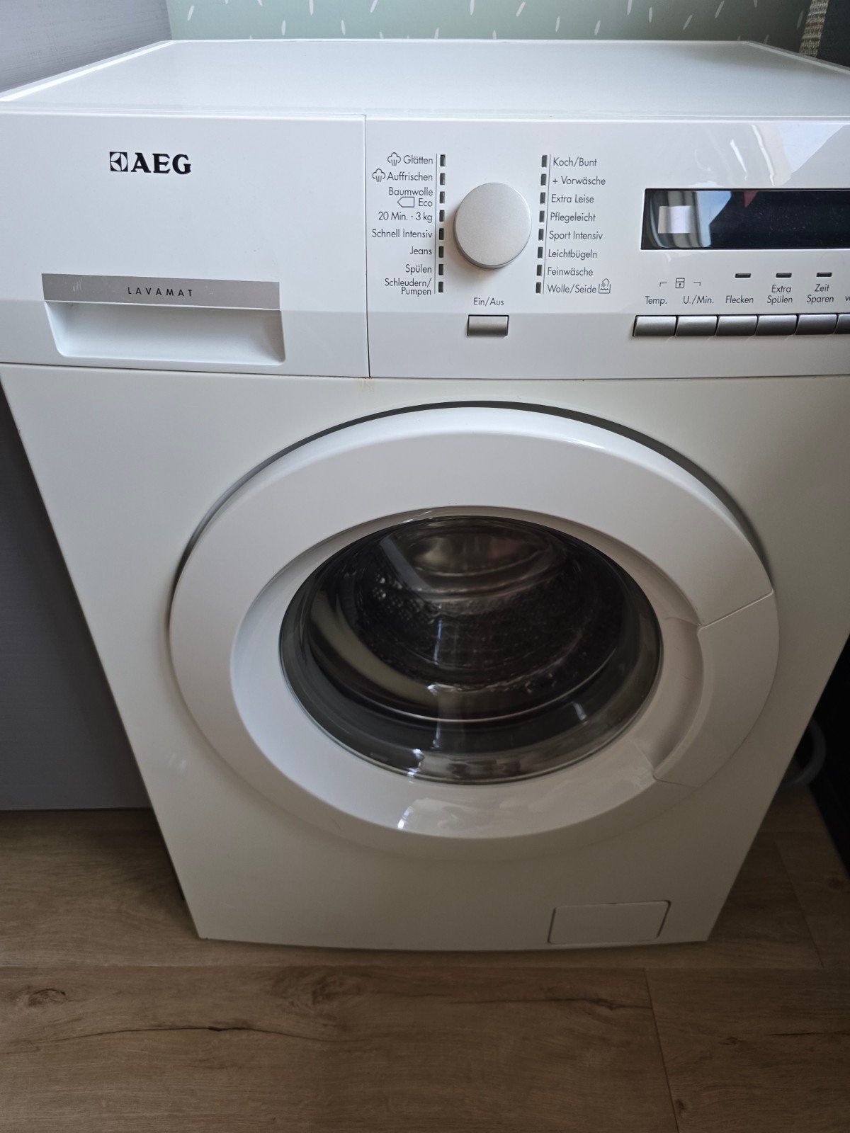 AEG Lavamat wasmachine 7kg, Witgoed en Apparatuur, Wasmachines, Ophalen, Zo goed als nieuw, Voorlader, 85 tot 90 cm