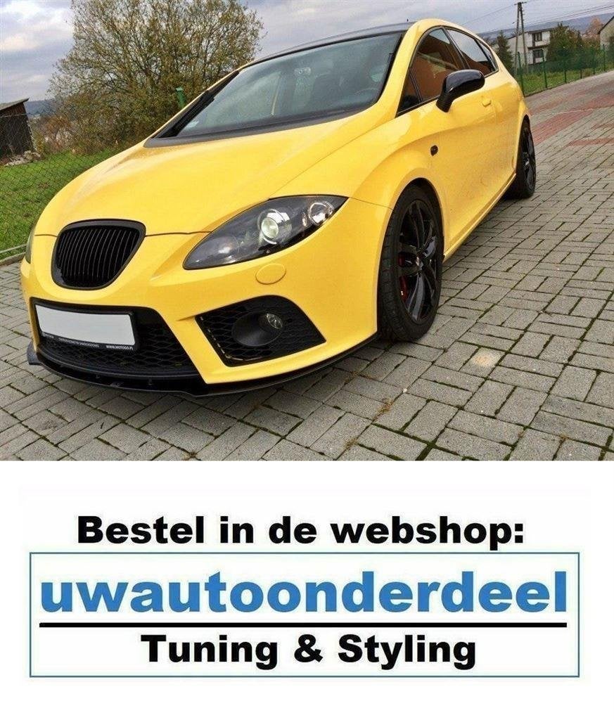 Maxton Spoiler Voorspoiler Lip Splitter Voor Seat Leon Cupra, Verzenden