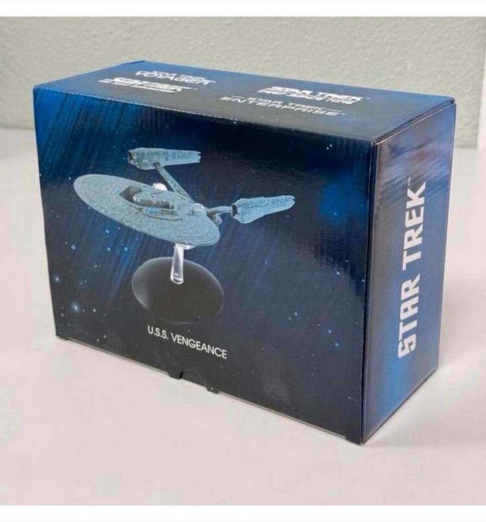 Eaglemoss model NIEUW Star Trek Into Darkness USS Vengeance, Beeldje, Replica of Model, Nieuw, Ophalen of Verzenden, H