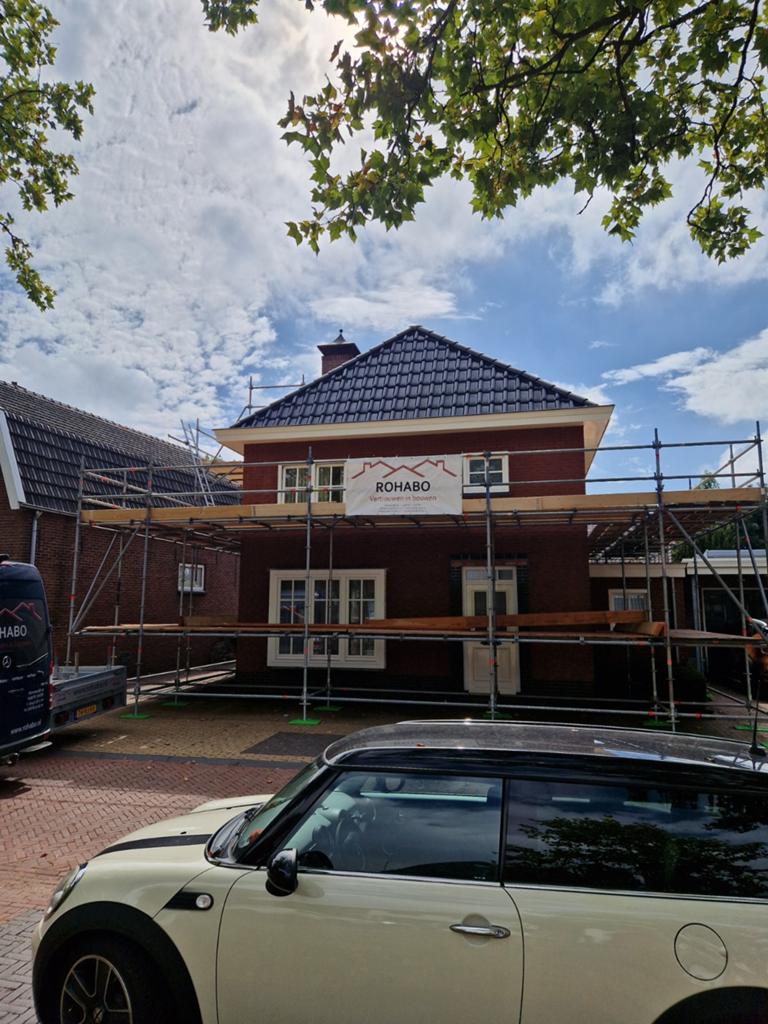 Gevelsteiger, Doe-het-zelf en Verbouw, Steigers, Ophalen of Verzenden, Gevelsteiger, 5 meter of hoger