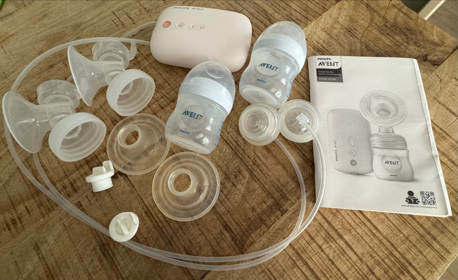 Philips Avent Dubbele Elektrische Borstkolf - Werkt Goed, Ophalen, Gebruikt