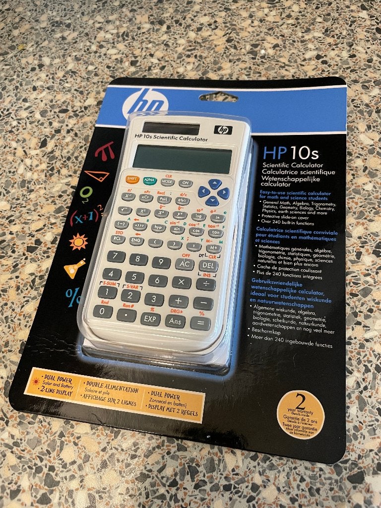 HP S10 Wetenschappelijke rekenmachine Scientific calculator, Diversen, Ophalen of Verzenden, Nieuw