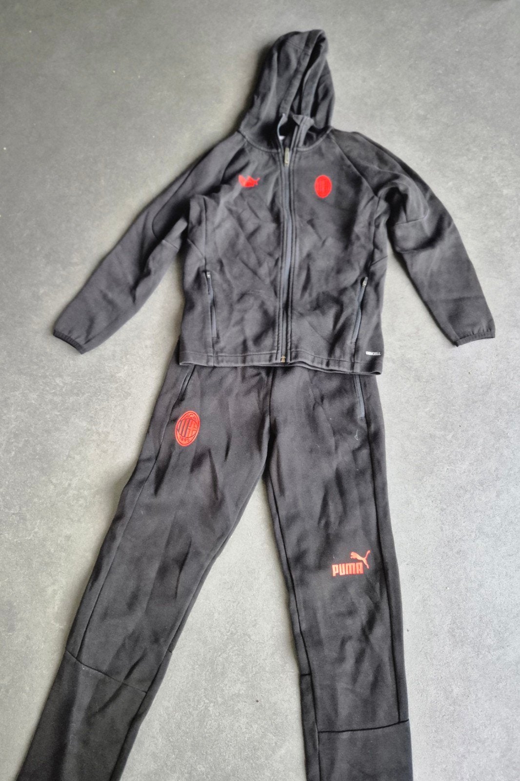 Puma AC Milan Trainingspak Jongen Maat 152, Ophalen of Verzenden, Gebruikt, Puma, Jongen