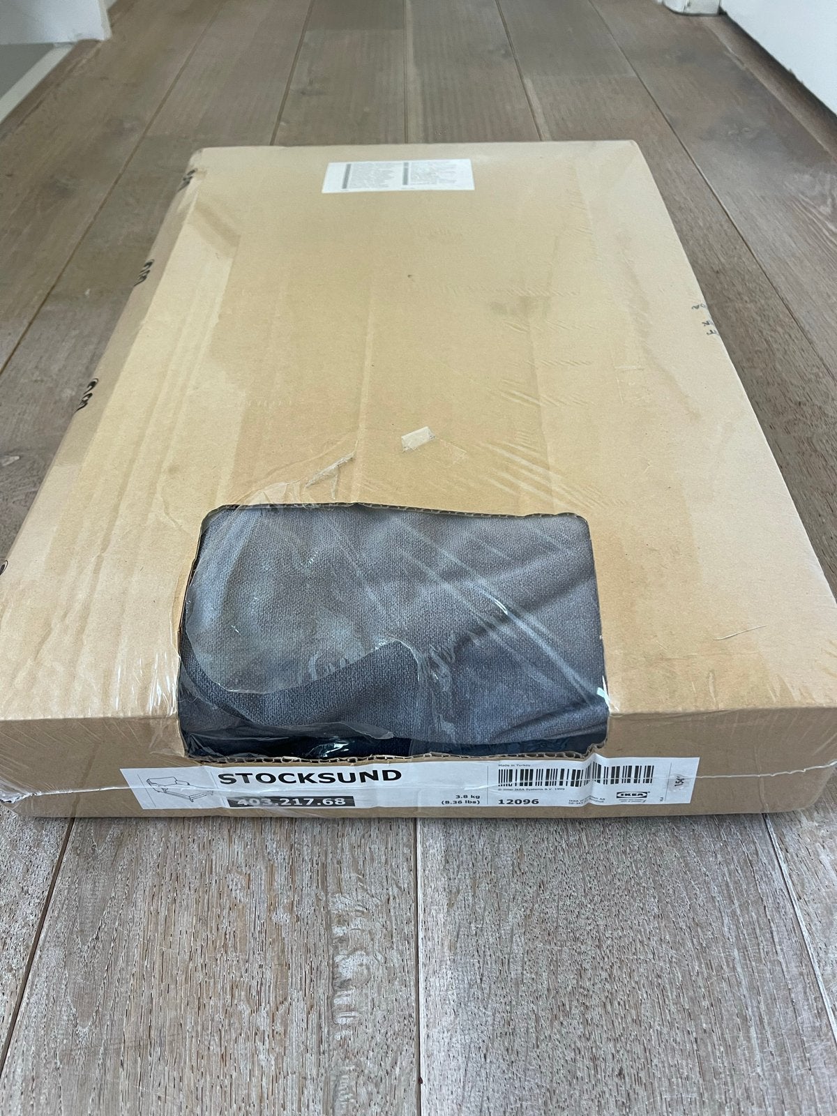 Nieuwe IKEA STOCKSUND hoes chaise longue Ljungen Grijs, Ophalen, Eenpersoons, Nieuw, Minder dan 150 cm