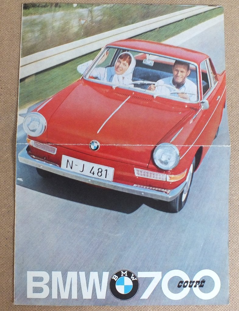 BMW 700 folder zeldzaam, Boeken, Ophalen of Verzenden, Zo goed als nieuw, BMW