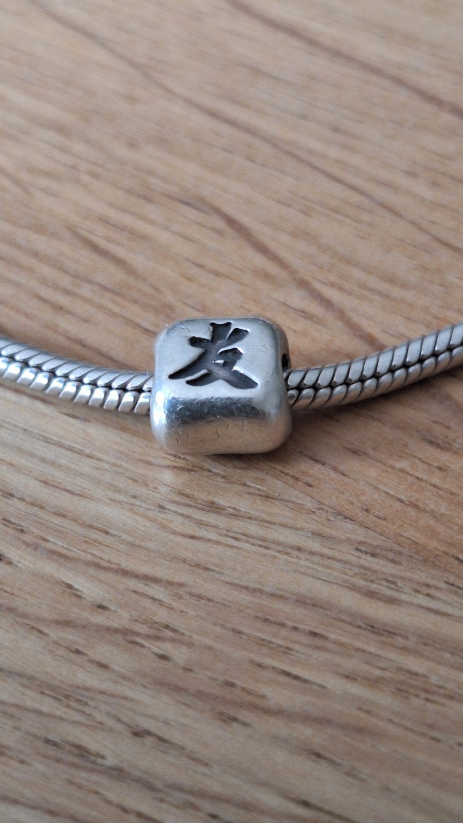 Pandora zilveren bedel voor armband of ketting, Sieraden, Tassen en Uiterlijk, Bedels, Ophalen of Verzenden, Zo goed als nieuw