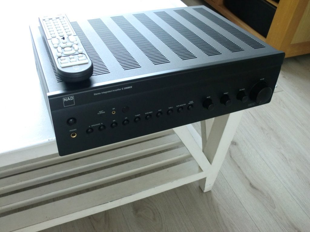 NAD C356BEE + Dac Module onderhoud gehad 100% goed., Audio, Tv en Foto, Versterkers en Receivers, Overige merken, Refurbished