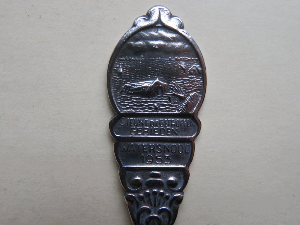 Verzilverd Sola lepeltje Watersnood 1953, Verzenden