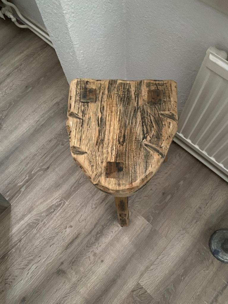 Krukje, Huis en Inrichting, Krukjes, Ophalen, Zo goed als nieuw, Hout