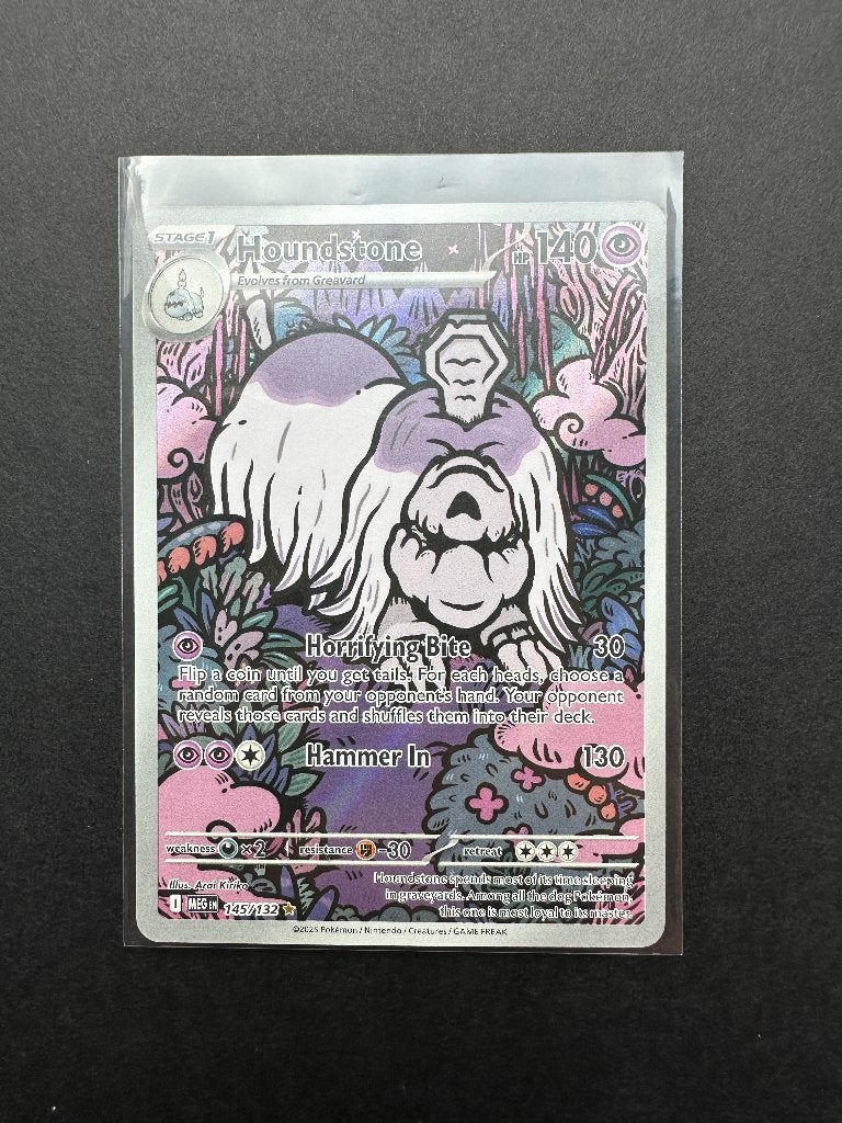 Houndstone 145, Ophalen of Verzenden, Zo goed als nieuw, Losse kaart, Foil