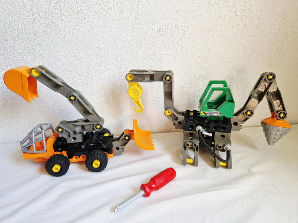 Technisch duplo toolo stoere machines, Ophalen of Verzenden, Gebruikt, Duplo