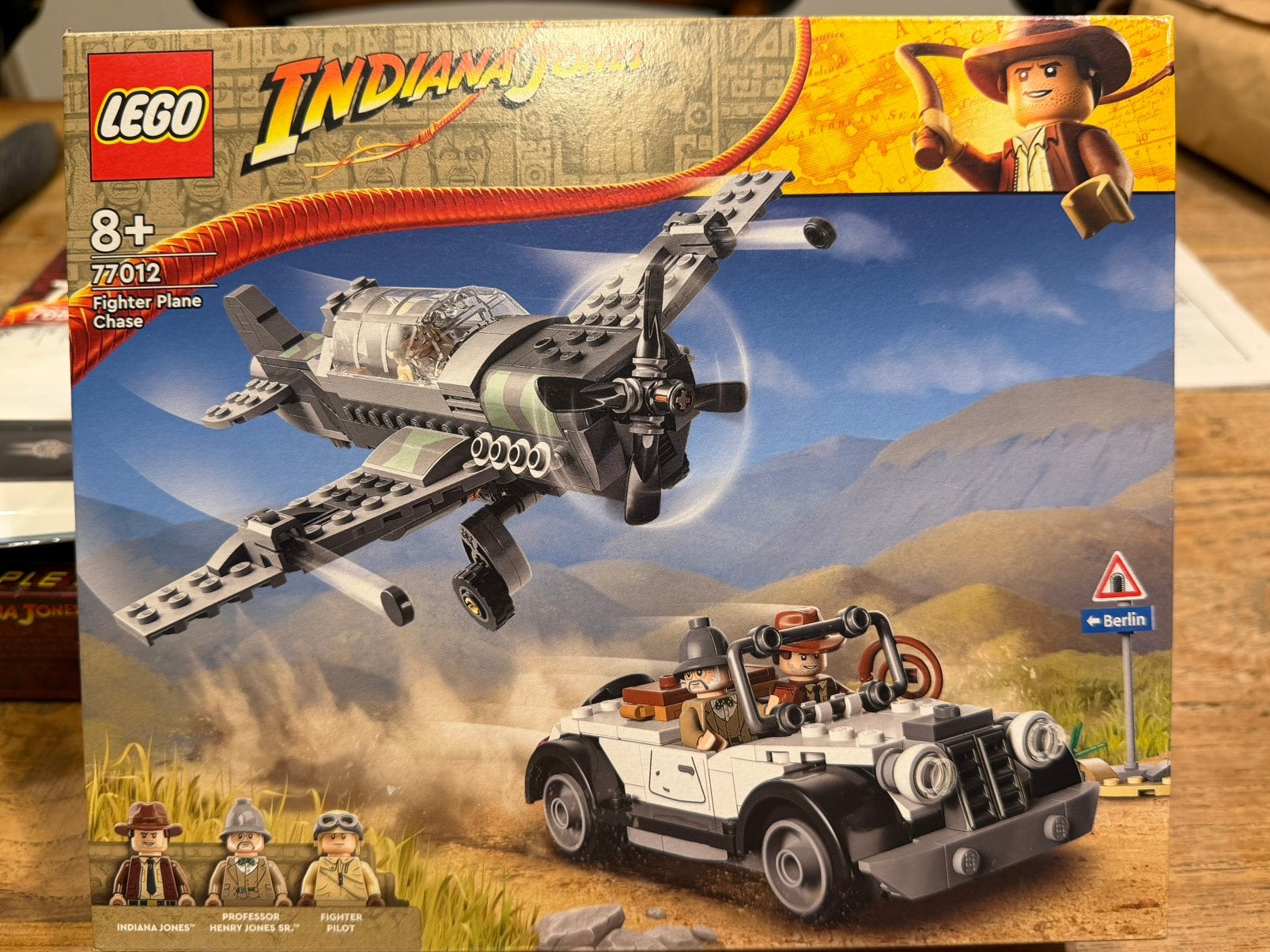 Lego Indiana Jones 77012 Fighter Plane Chase (MISB), Overige thema's, Lego, Nieuw, Ophalen of Verzenden