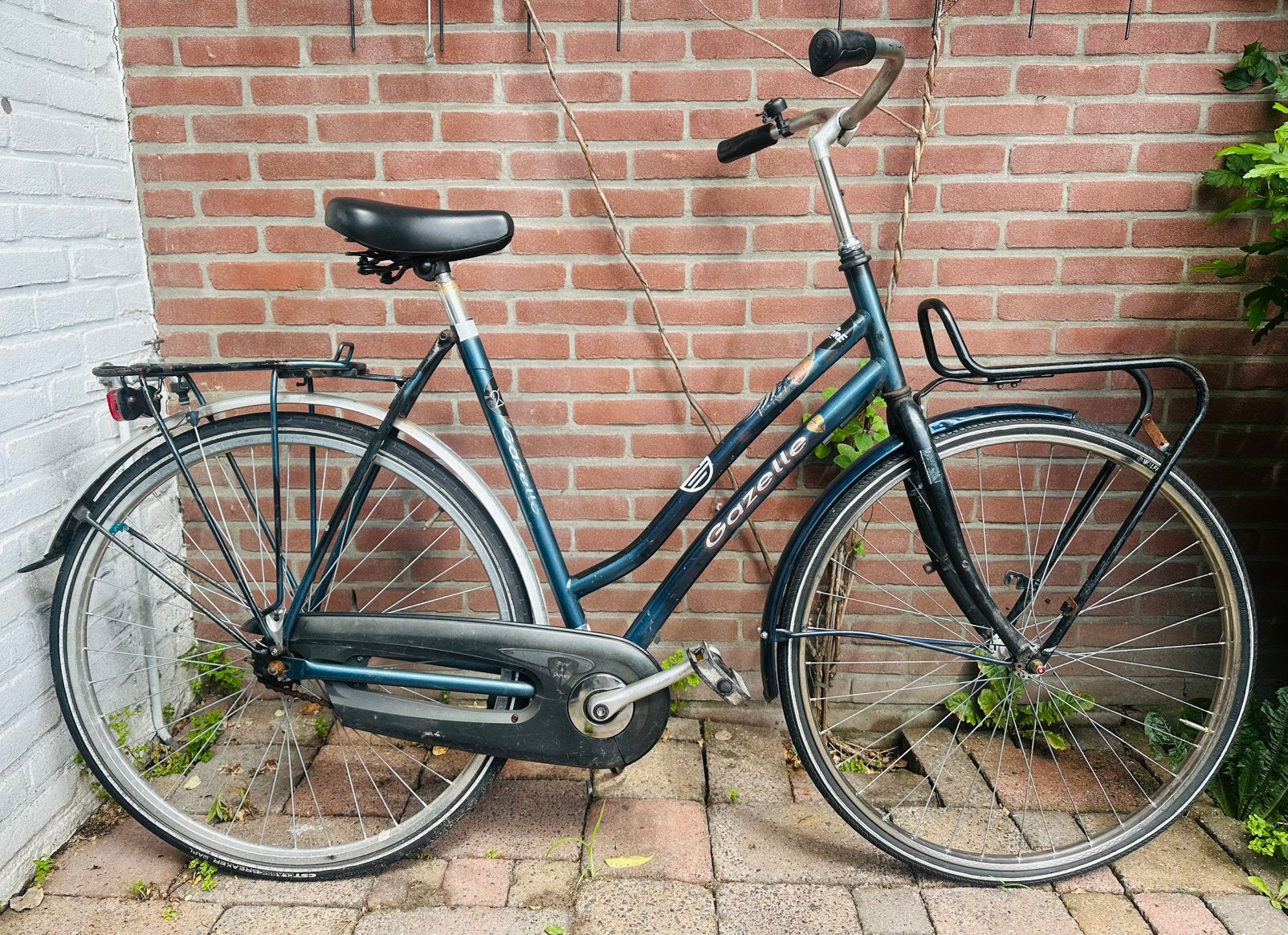 Damesfiets Gazelle met rekje (Perfecte conditie), 56 cm of meer, Ophalen of Verzenden, Gebruikt, Gazelle