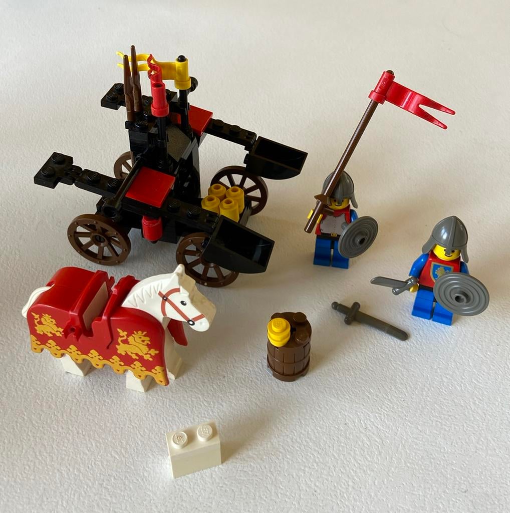 Lego Castle twin-Arm Launcher set 6039, Ophalen of Verzenden, Zo goed als nieuw