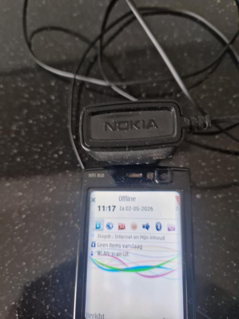 Nokia N95 in uitstekende conditie, Ophalen, Zwart