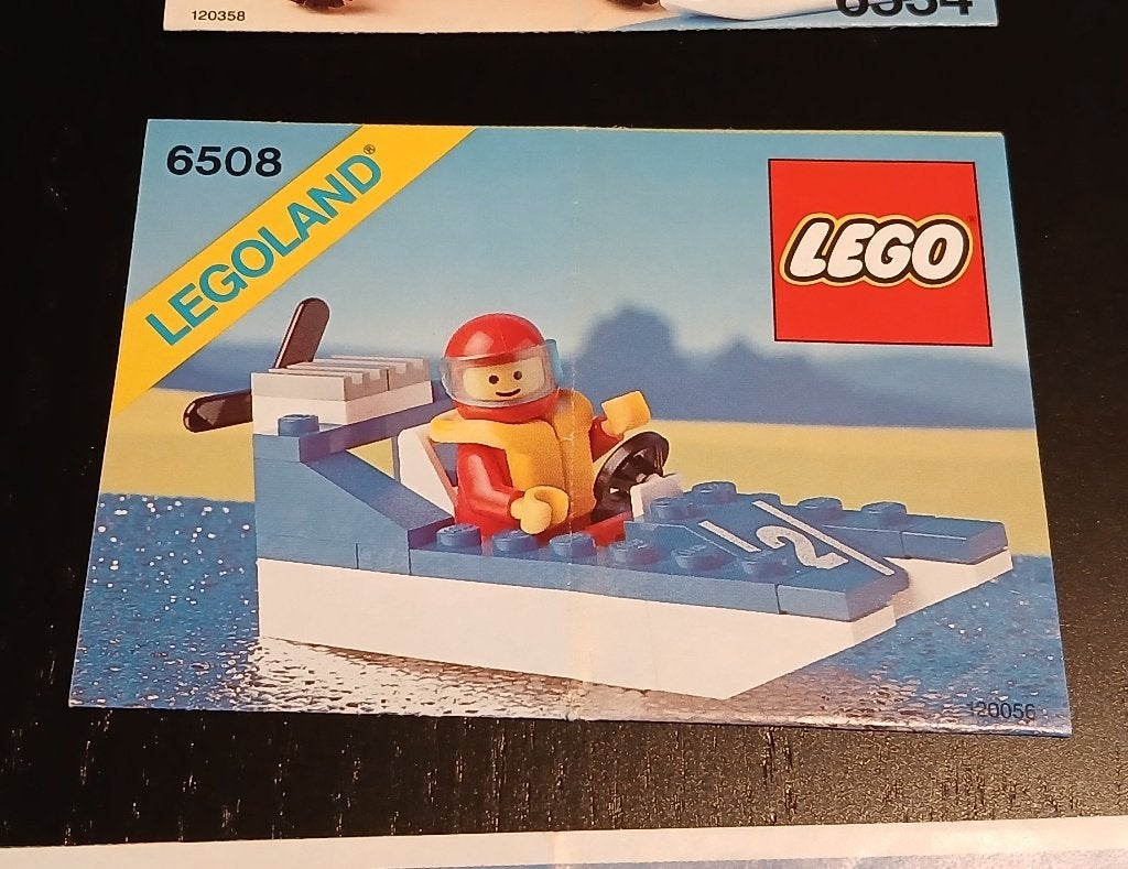 Lego 6508 instructieboekje (1990), Ophalen, Gebruikt, Lego, Overige typen