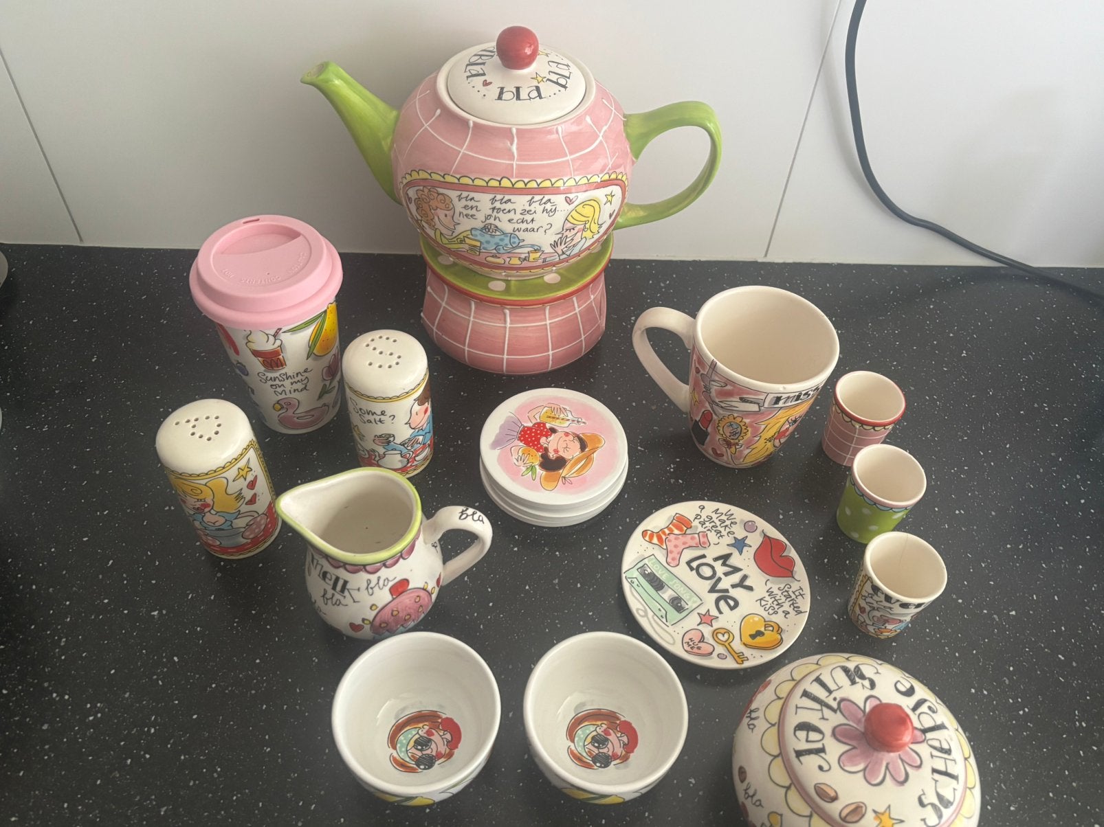 Blond Amsterdam servies, Ophalen of Verzenden
