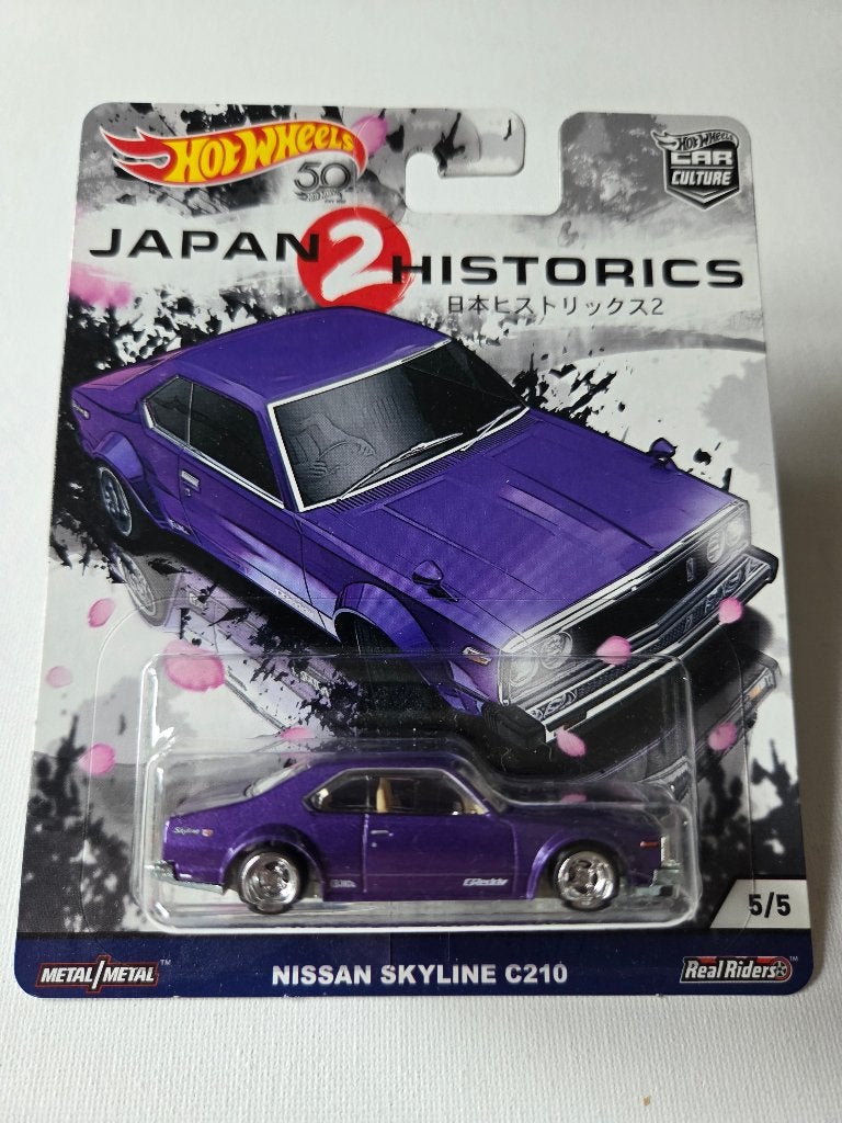 Hot Wheels Nissan Skyline Japan Historics 2, Hobby en Vrije tijd, Modelauto's | Overige schalen, Auto, Unknown, Nieuw, Ophalen of Verzenden