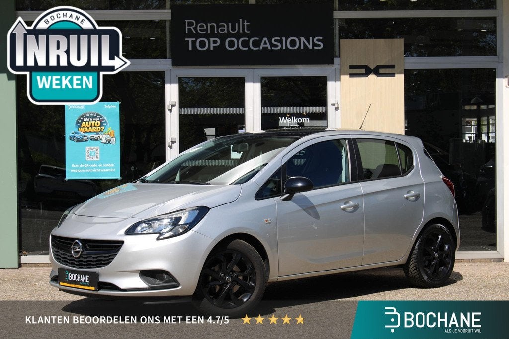 Opel Corsa 1.4 Online Edition | Automaat | Trekhaak | Climat, Gebruikt, 4 cilinders, Met garantie (alle), Automatische klimaatregeling