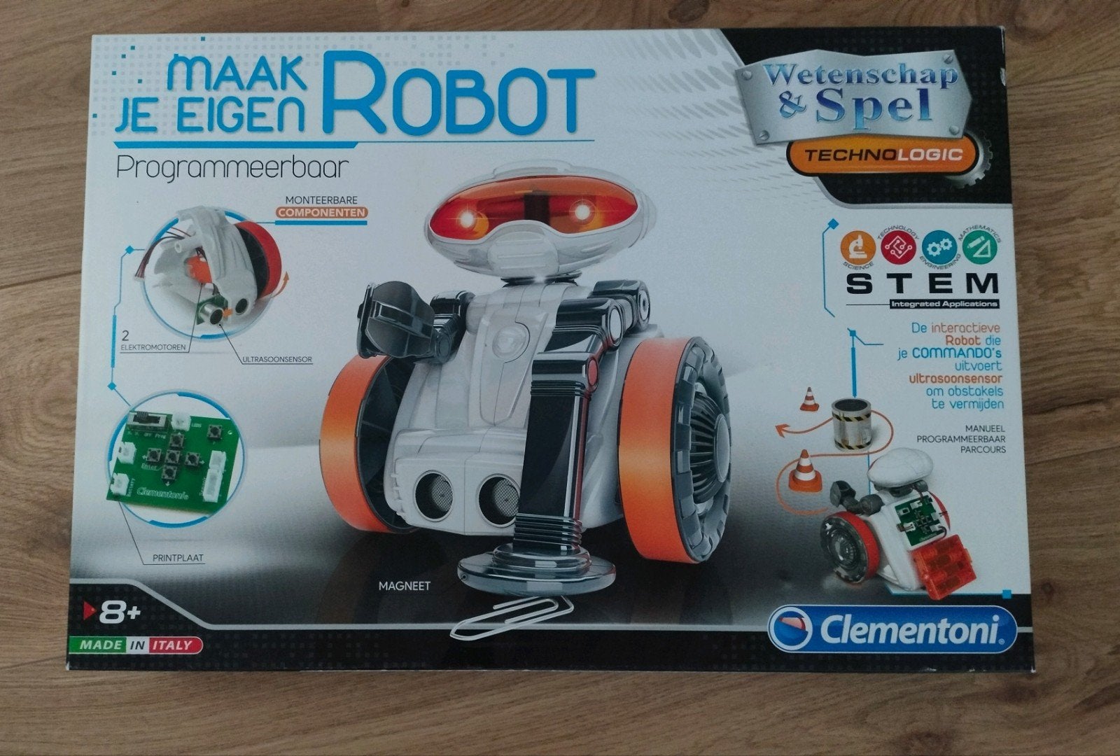 Clementoni Maak Je Eigen Robot - Programmeerbaar, Ophalen, Gebruikt, Bouwen
