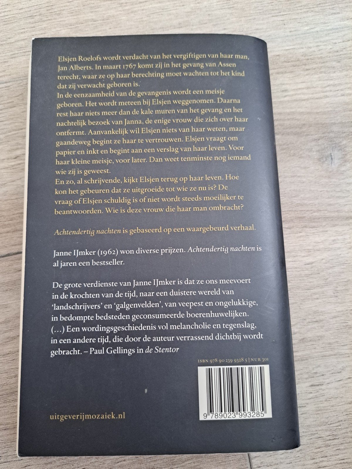Achtertachtig Nachten - Janne IJmker (Historische Roman), Ophalen of Verzenden, Gelezen, Janne IJmker, Nederland