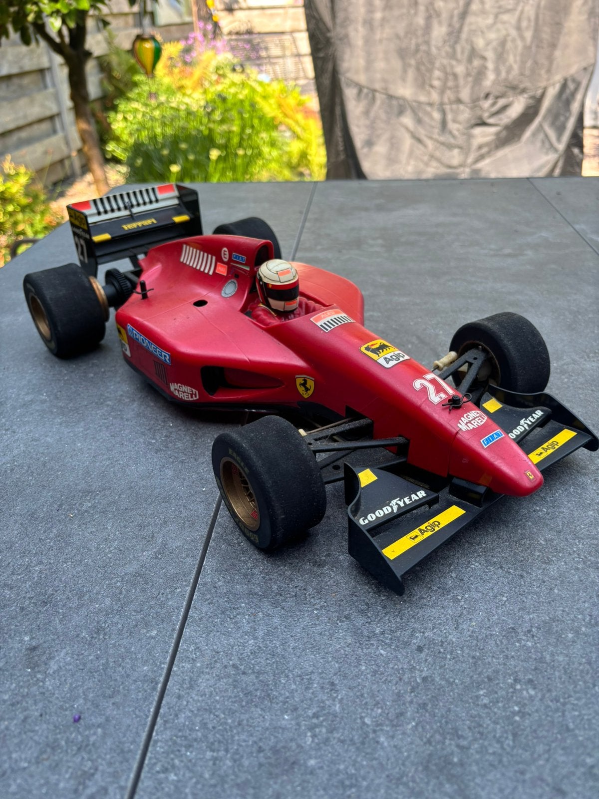Tamiya Ferrari 412T1 schaal 1/10 RC, Zo goed als nieuw, Schaal 1:10, Auto onroad, Ophalen