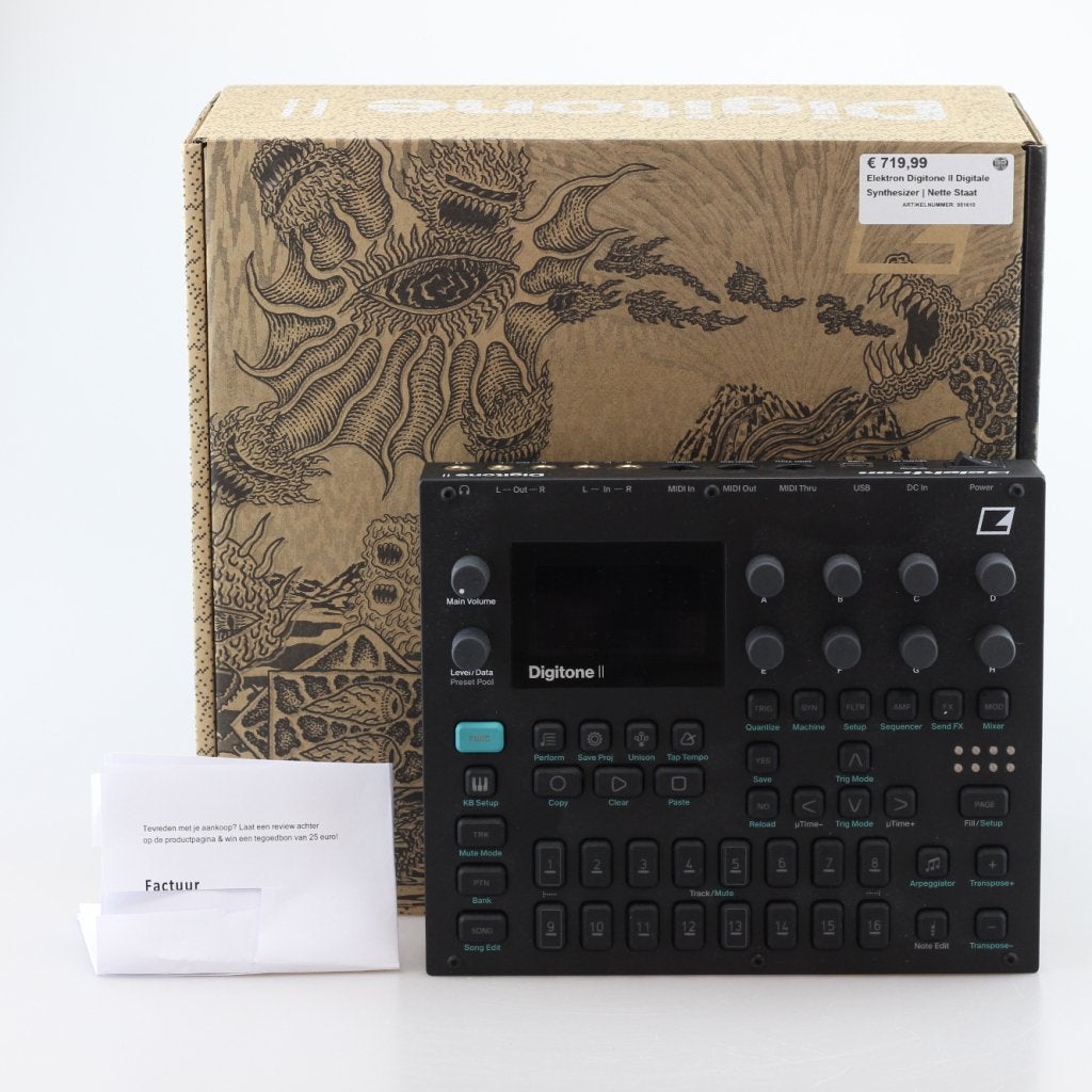Elektron Digitone II Digitale Synthesizer Incl Aankoopbewijs, Muziek en Instrumenten, Flex Ltd., Zo goed als nieuw, https://flex.com/contact-us