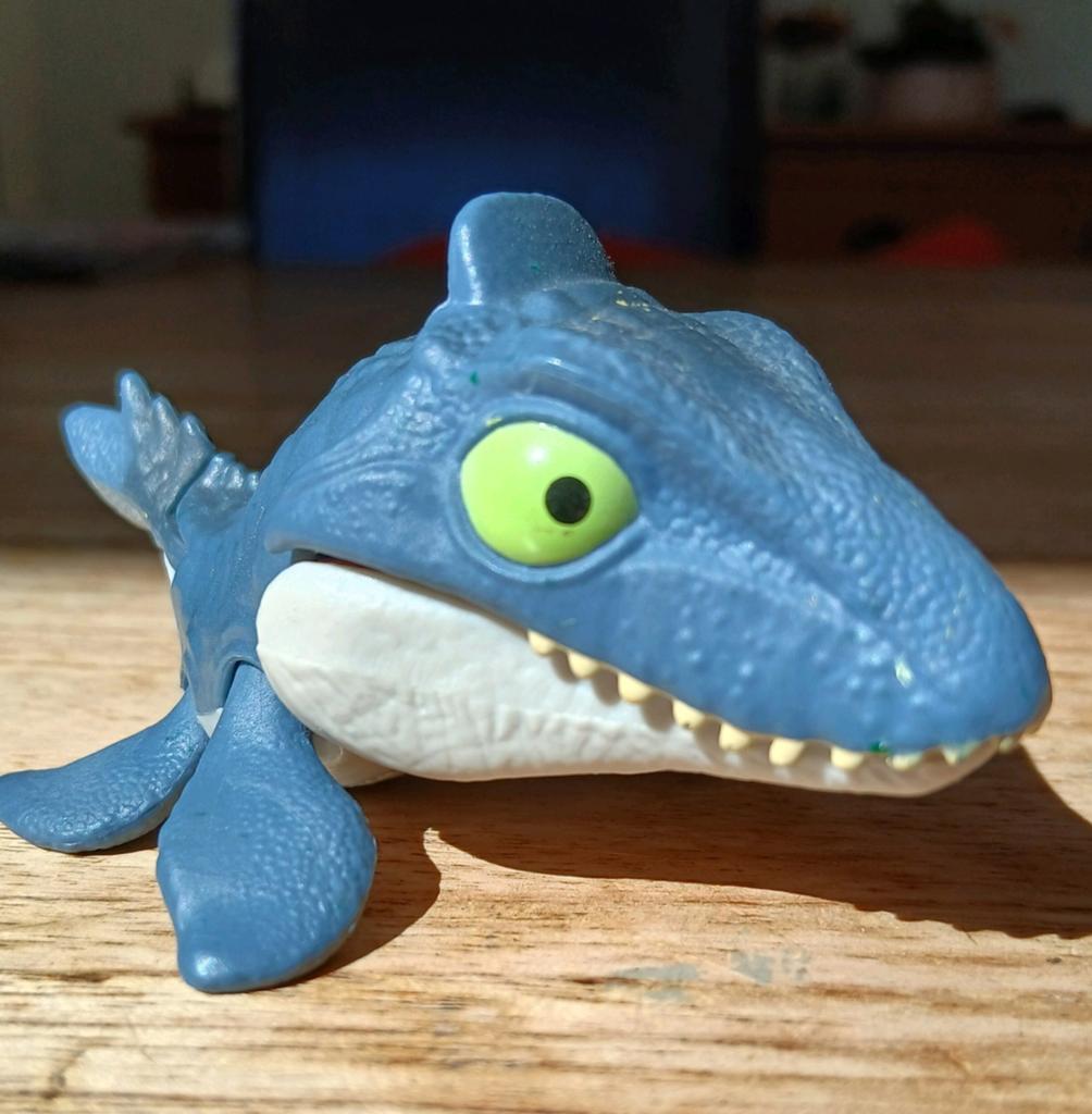 Mattel Jurassic World Snap Squad Mosasaurus dino park, Ophalen of Verzenden, Zo goed als nieuw