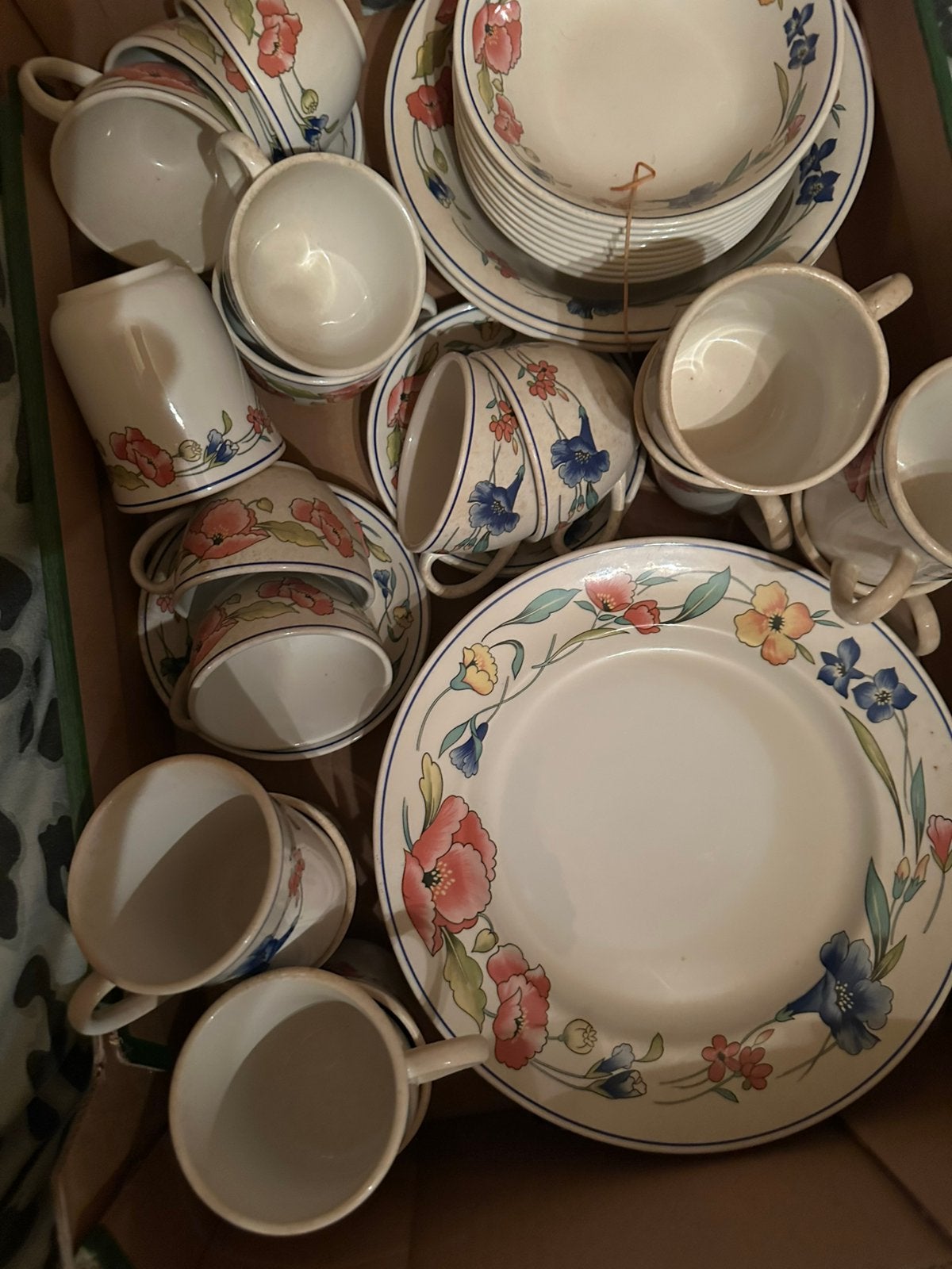 Servies, Ophalen