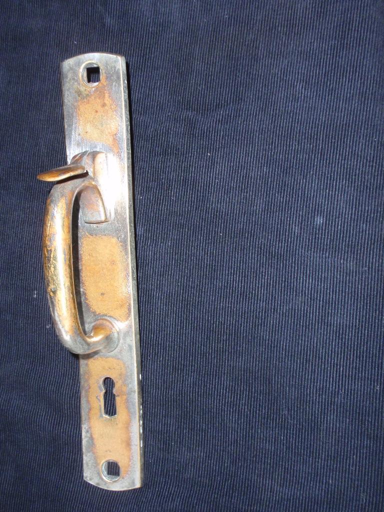 Antieke deurklink koelcel 1890 75,-, Antiek en Kunst, Ophalen