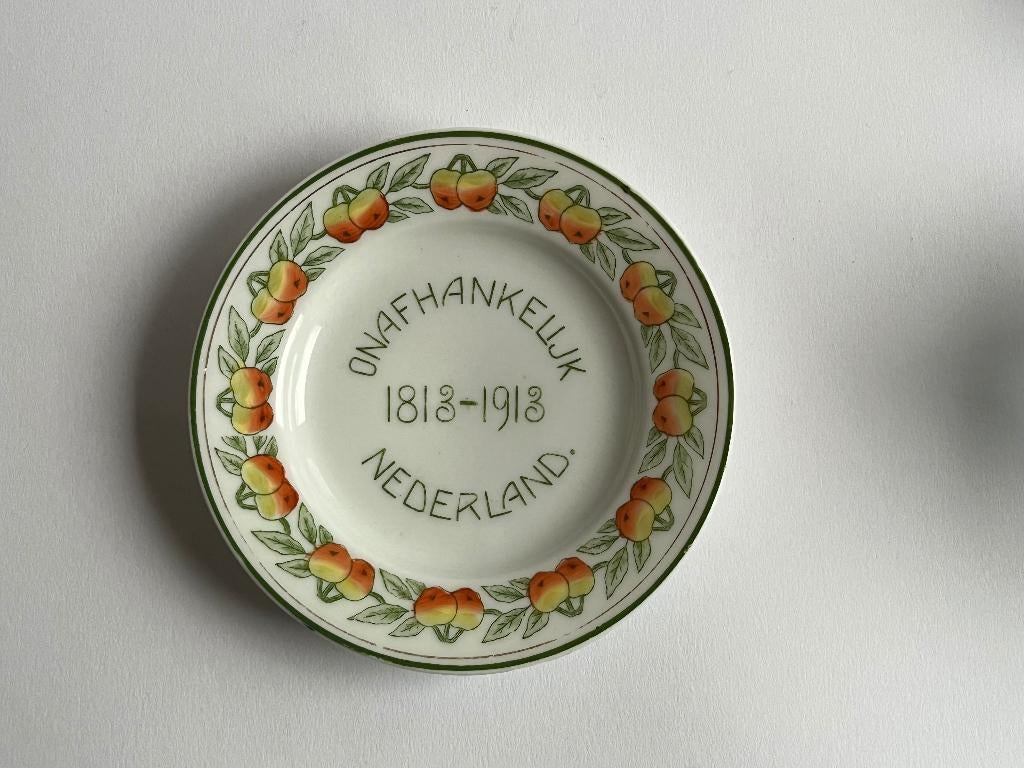 Mosa herdenkingsbordje Onafhankelijk Nederland 1913, Ophalen of Verzenden