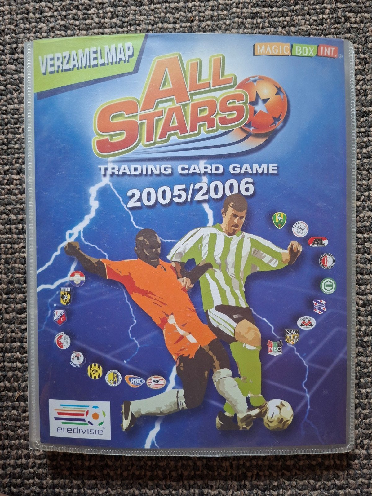 Verzamelmap All stars eredivisie 2005/2006, Verzamelen, Ophalen of Verzenden, Overige binnenlandse clubs, Poster, Plaatje of Sticker