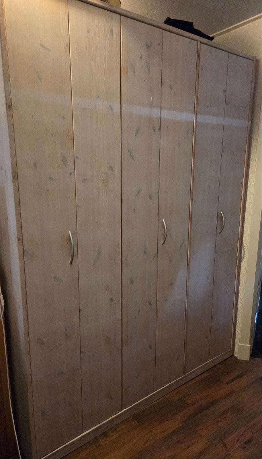 Life Time Kledingkast Whitewash - 150x202x59 cm, Huis en Inrichting, Ophalen, Met deur(en), 100 tot 150 cm, 200 cm of meer