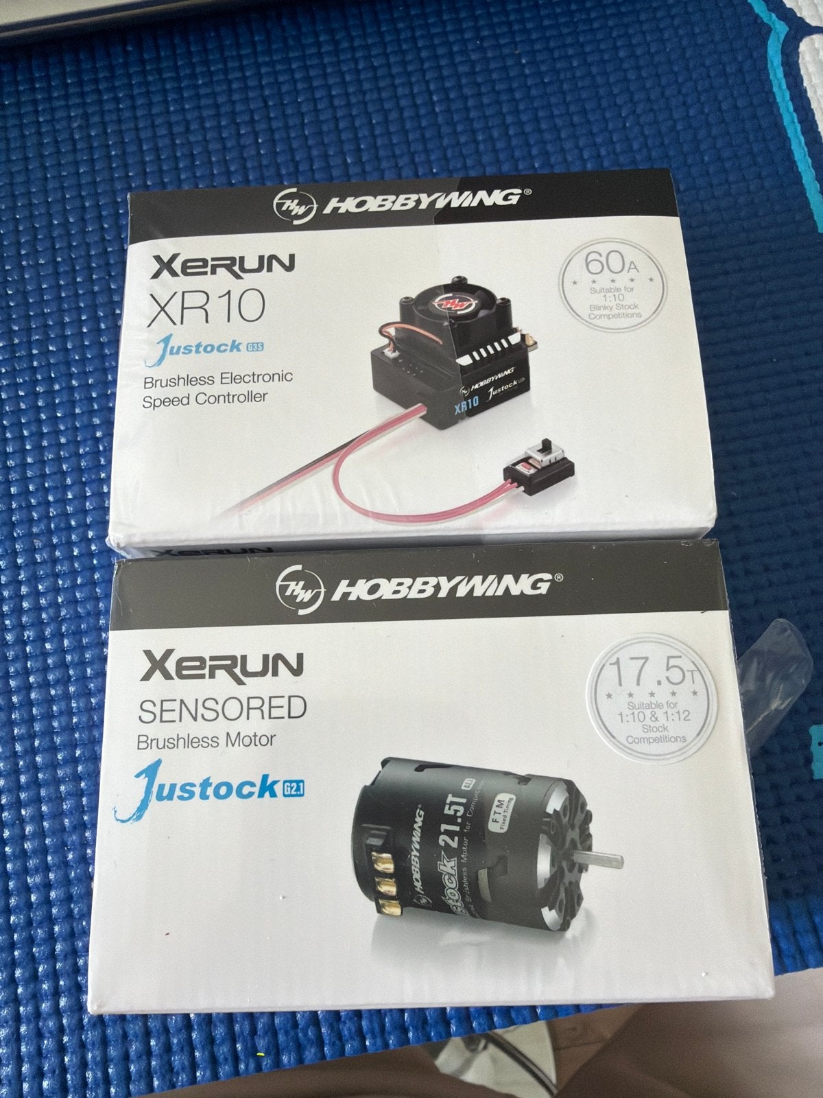 Hobbywing juststock xr10 17,5 combo, Ophalen, Nieuw, Overige schalen, Onderdeel