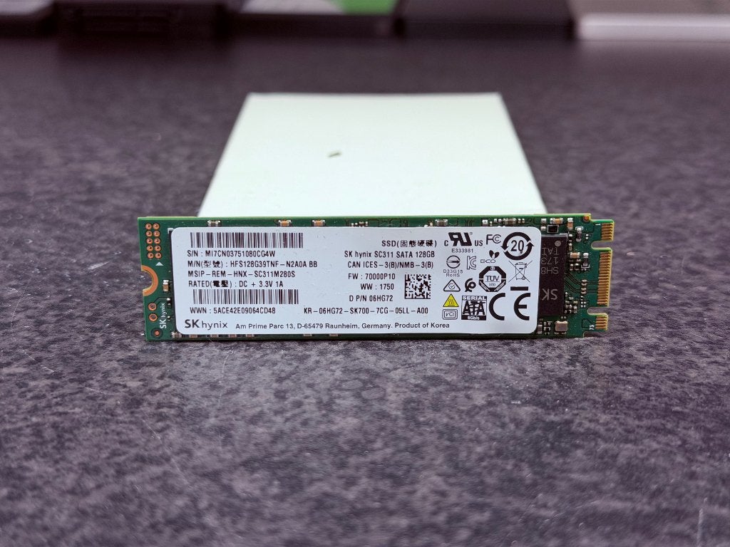 SK Hynix 128GB SSD - m.2 SATA - HFS128G39TNF, Computers en Software, Harde schijven, Gebruikt, Ophalen of Verzenden, Laptop, SK hynix