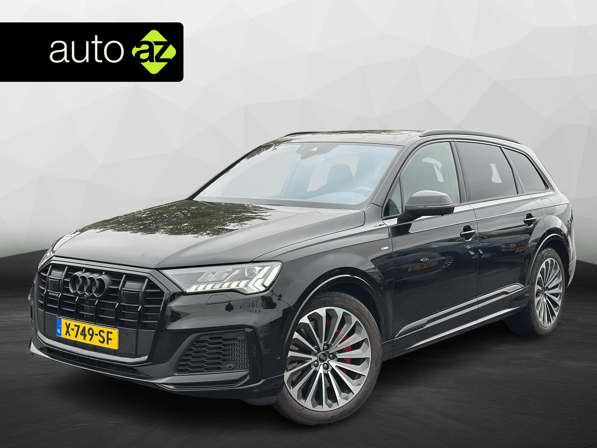 Audi Q7 55 TFSI e quattro Pro Line S | Trekhaak | Luchtverin, Auto's, Automaat, 14 kWh, Gebruikt, 2995 cc