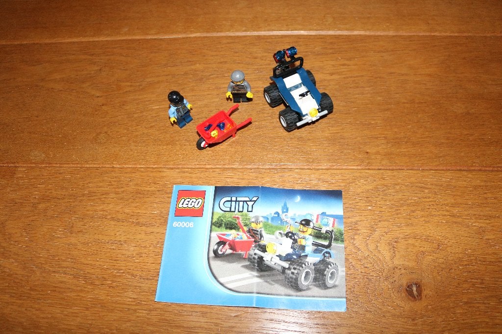 60006 - LEGO City Politie Quad, Ophalen of Verzenden