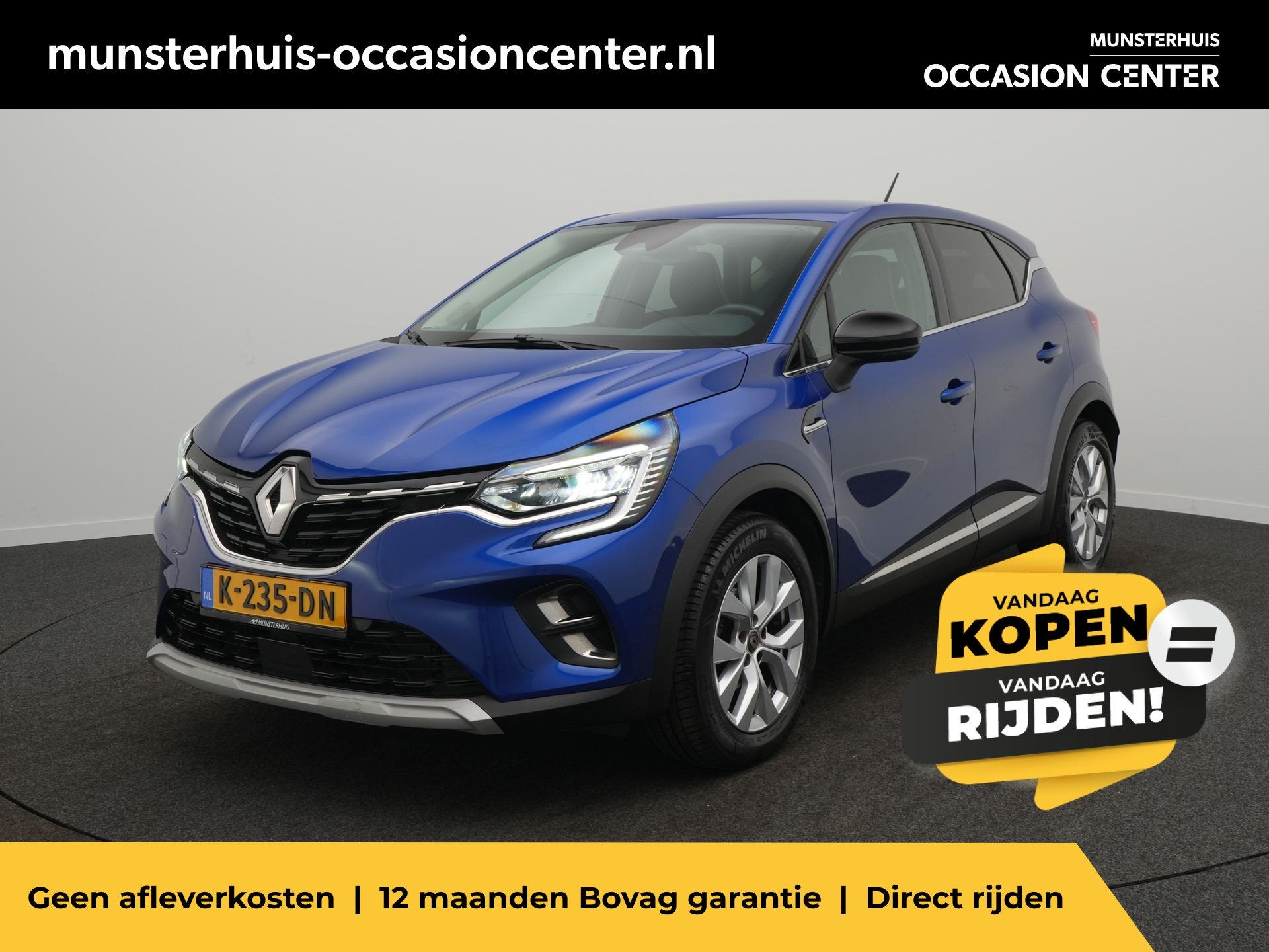 Renault Captur TCe 100 Intens - Occasion Lease vanaf €524