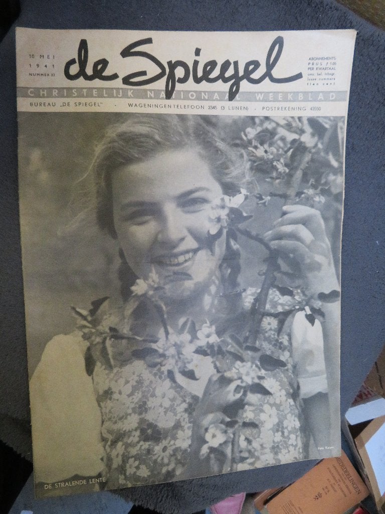 de Spiegel weekblad ook oorlogsjaren 1940/1941+  30 en 50jrn, Ophalen of Verzenden, 1940 tot 1960, Tijdschrift