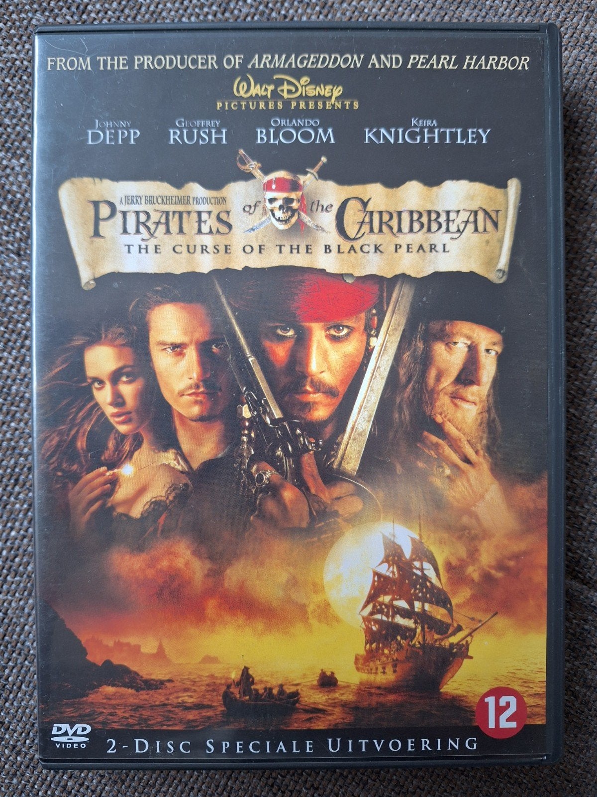 Pirates of the Caribbean 3-delige DVD Special Edition Boxset, Gebruikt, Nederlands, Actie, Ophalen of Verzenden