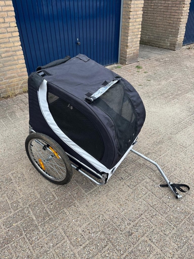 Honden fietskar opvouwbaar, Ophalen, Gebruikt, 20 tot 40 kg, Hondenkar