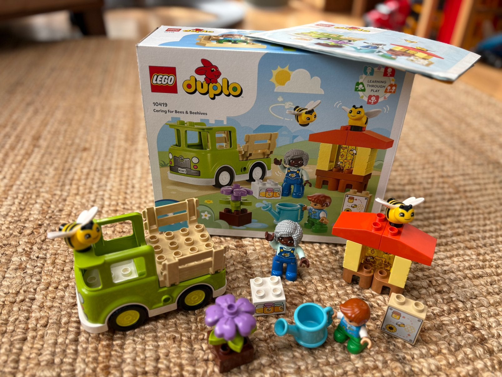 LEGO DUPLO Bijen en bijenkorven (10419), Ophalen of Verzenden, Zo goed als nieuw, Duplo