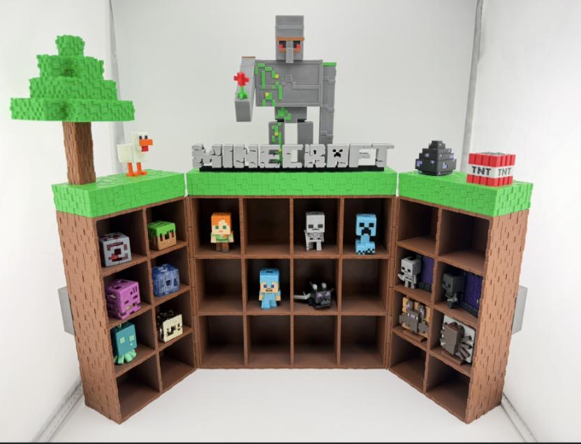 Minecraft 3D Prints – Figuren, Displays en Accessoires, Ophalen of Verzenden, Nieuw