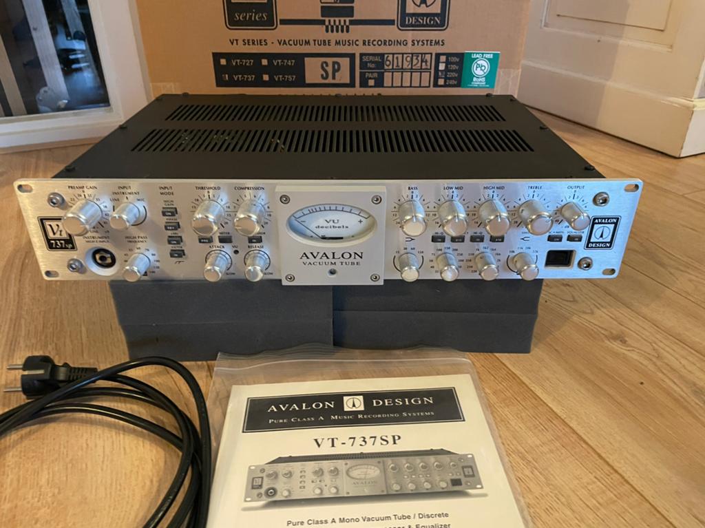 Avalon Design VT-737sp channelstrip (nieuwstaat), Ophalen of Verzenden, Zo goed als nieuw